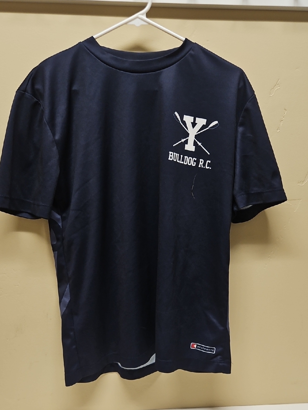 Yale Bulldog Rowing Club Navy Men's Performance T-Shirt